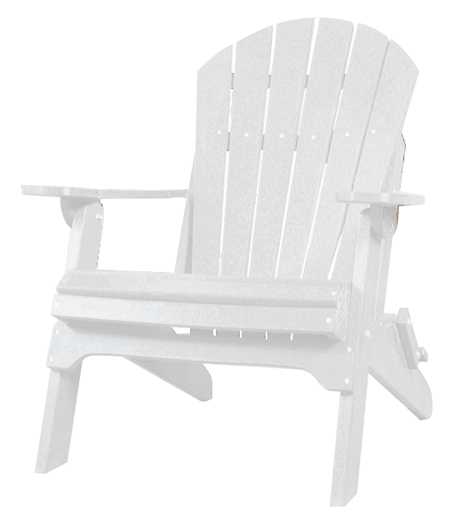 White Adirondack Chair